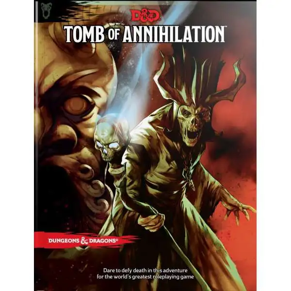 Dungeons & Dragons 5th Edition Tomb of Annihilation Hardcover Roleplaying Book