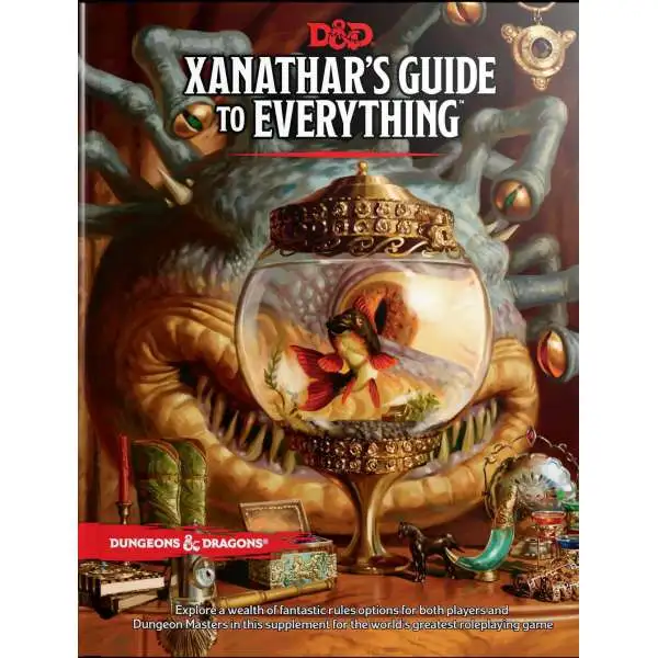 Dungeons & Dragons 5th Edition Xanathar's Guide to Everything Hardcover Roleplaying Book