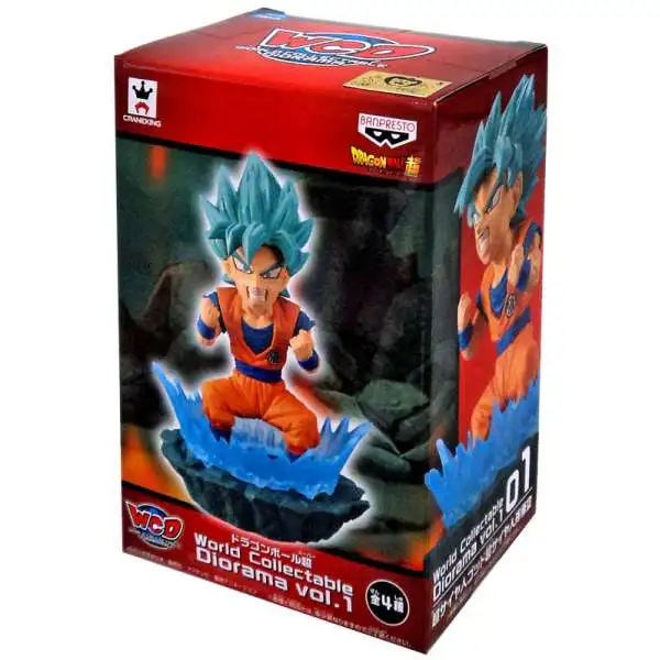  Dragon Ball Super Adverge 2 Figures Box Set 3 - Super Saiyan  Blue Goku, Blue Vegeta and Broly, Piccolo, (86610) : Toys & Games