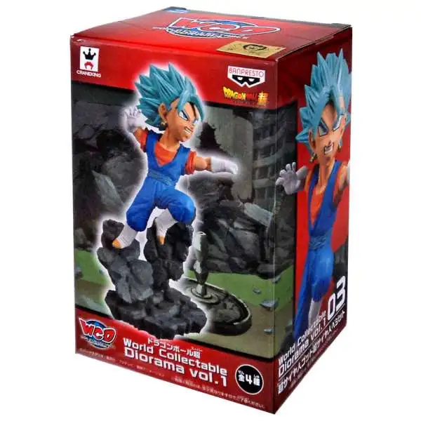 Dragon Ball Super WCD Vol. 1 Super Saiyan Blue Vegetto Collectible Figure