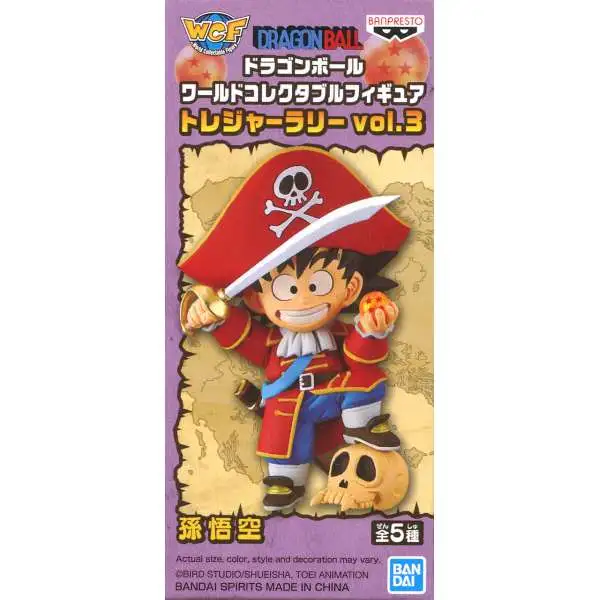 One Piece WCF Treasure Rally Series 3 Pirate Goku Collectible PVC