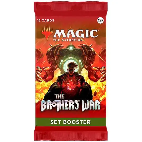 MtG Brothers War SET Booster Pack [12 Cards]