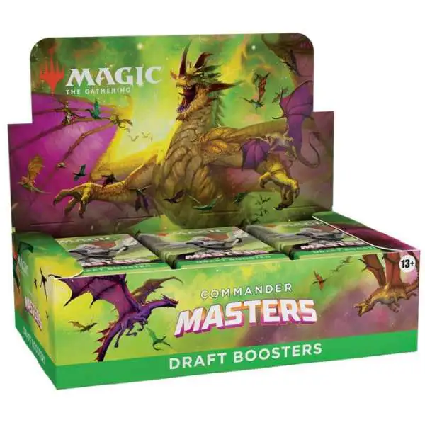 MtG Commander Masters DRAFT Booster Box [24 Packs]