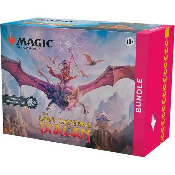 MtG Lost Caverns of Ixalan Bundle [Includes 8 SET Booster Packs & Accessories]