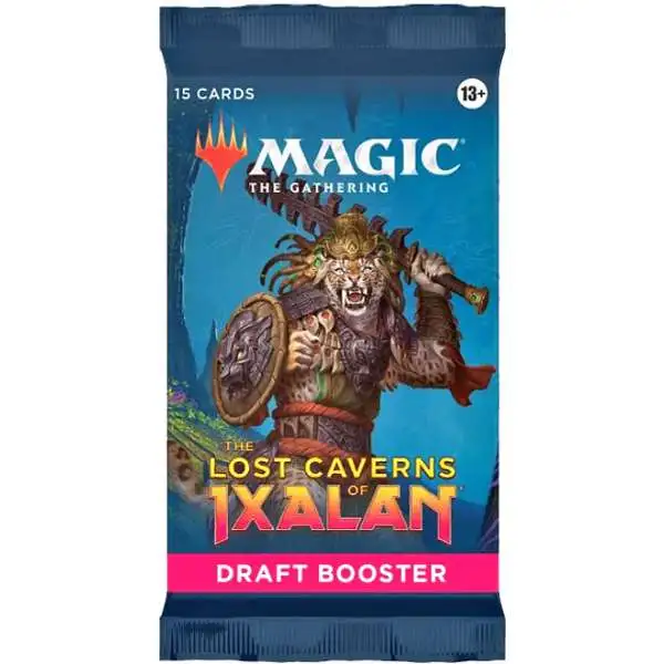 MtG Lost Caverns of Ixalan DRAFT Booster Pack [15 Cards]