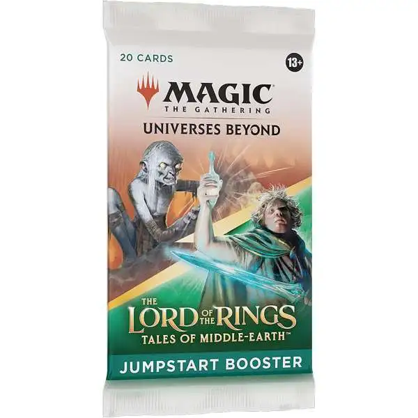 MtG Lord of the Rings Tales of Middle Earth JUMPSTART Vol. 1 Booster Pack [20 Cards]