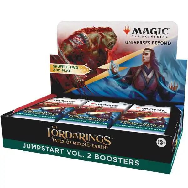 MtG Lord of the Rings Tales of Middle Earth JUMPSTART Vol. 2 Booster Box [18 Packs]