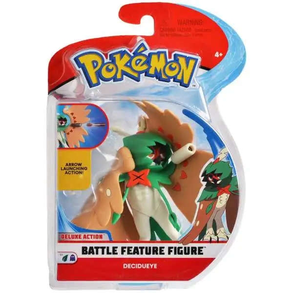 Pokemon Battle Feature Decidueye Action Figure