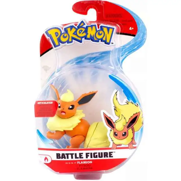 Pokemon Series 3 Battle Figure Flareon 3-Inch Figure