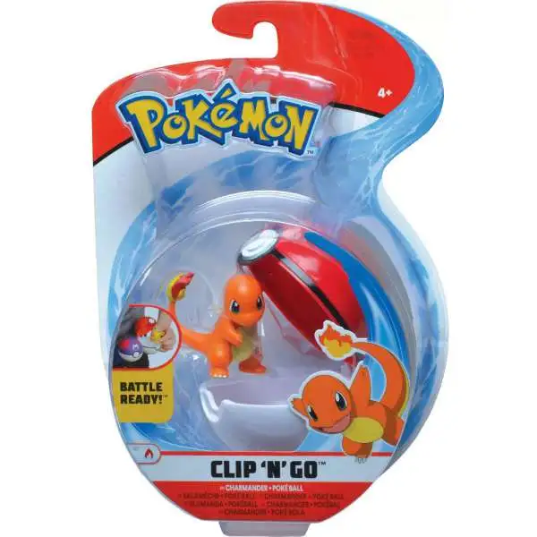 Pokemon Clip 'N' Go Charmander Figure Set