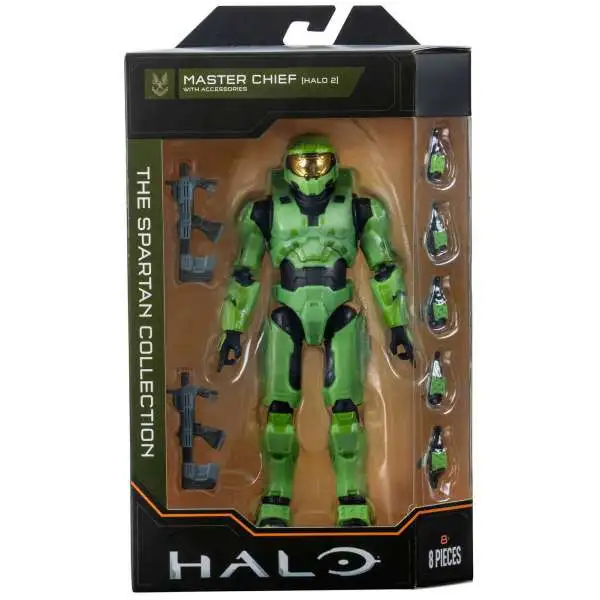 Halo The Spartan Collection Series 4 Master Chief Action Figure [Halo 2]