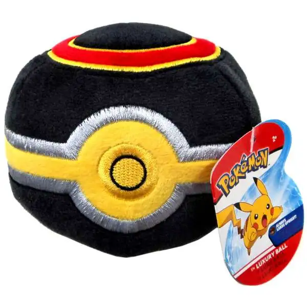 Pokemon Pokeball Luxury Ball 5-Inch Plush