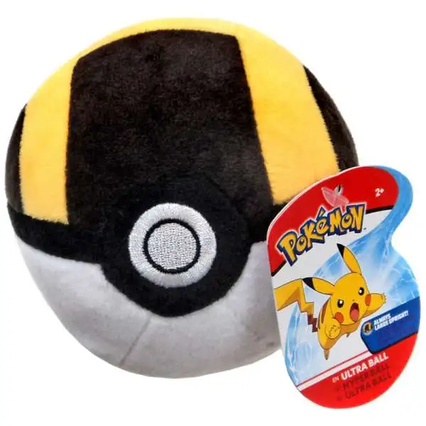 Pokemon Pokeball Ultra Ball 5-Inch Plush