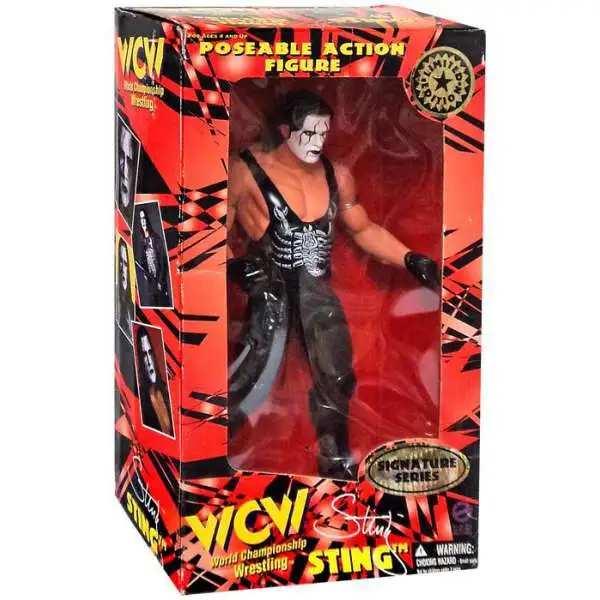 WWE Wrestling WCW Signature Series Sting Deluxe Action Figure