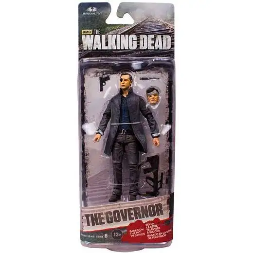 McFarlane Toys The Walking Dead AMC TV Series 6 Governor with Long Coat Action Figure