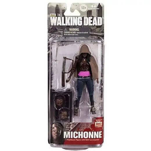 McFarlane Toys The Walking Dead AMC TV Series 6 Michonne Action Figure [Fish Tank & 2 Heads]
