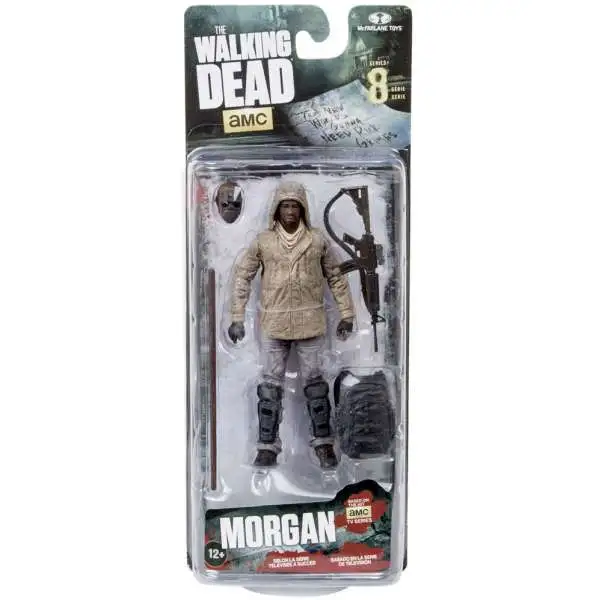 Walking Dead AMC TV Series 8 Morgan & Spike Trap Zombie 2 Pack by McFarlane 