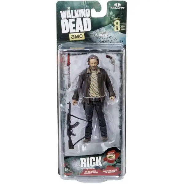 McFarlane Toys The Walking Dead AMC TV Series 8 Rick Grimes Action Figure