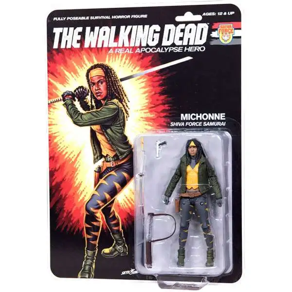 McFarlane Toys The Walking Dead Shiva Force Michonne Action Figure