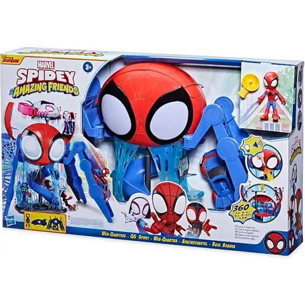 Marvel Spidey & His Amazing Friends Web Quarters Playset [Damaged Package]
