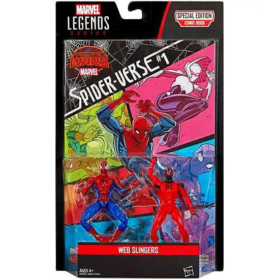 Marvel Legends Spider-Man & Kaine Action Figure 2-Pack [Web Slingers, Damaged Package]
