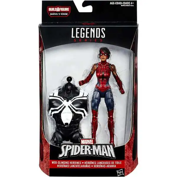 Spider-Man Marvel Legends Venom Series Spider Girl Ashley Barton Action Figure [Web Slinging Heroines]