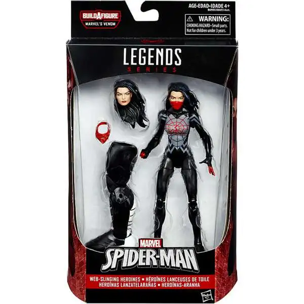 Spider-Man Marvel Legends Venom Series Silk Action Figure [Web Slinging Heroines]