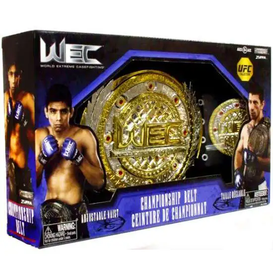 UFC WEC World Extreme Cagefighting Championship Championship Belt