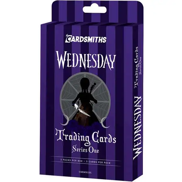 Wednesday Series 1 Trading Card COLLECTOR Box [2 Packs] (Pre-Order ships August)