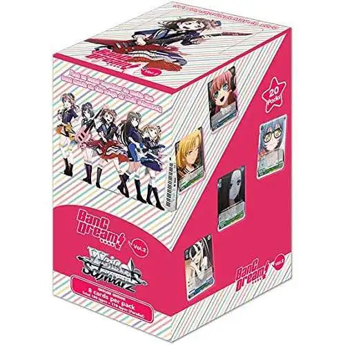 bang dream booster box Weiss Schwarz Premium 10th Anniversary Japanese CollectibleTradingCards. BanG Dream! Girls Band Party!