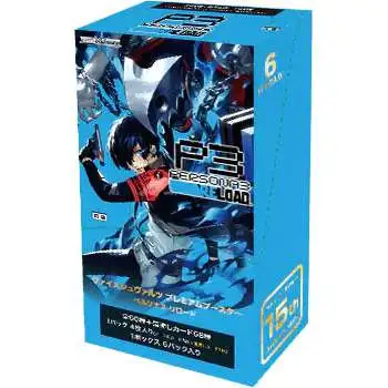 Weiss Schwarz Trading Card Game Persona 3 Reload Premium Booster Box [6 Packs]