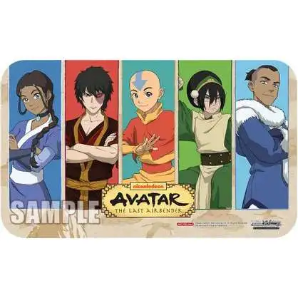 Weiss Schwarz Trading Card Game Card Supplies Avatar the Last Airbender Playmat