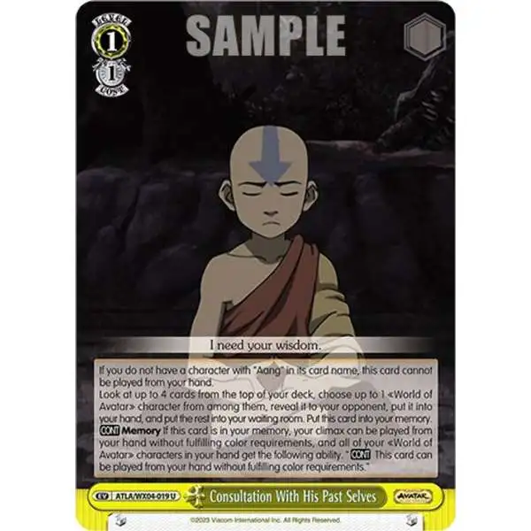 Weiss Schwarz Trading Card Game Avatar The Last Airbender Single Card  Special Rare Katara Desire to Help ATLAWX04-078SP - ToyWiz