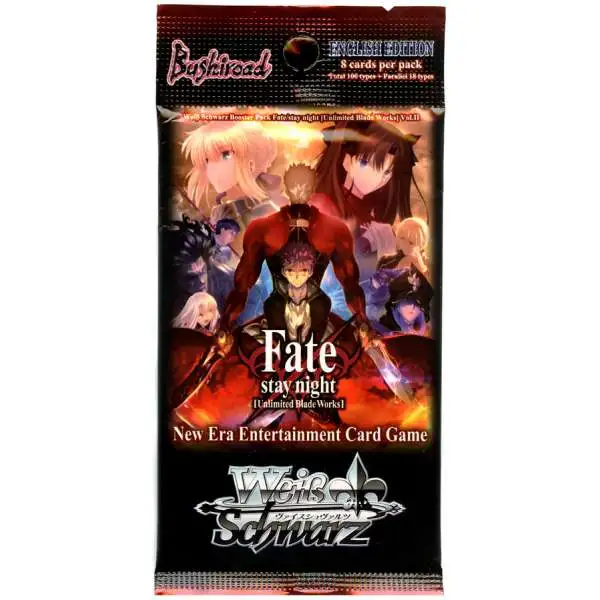 Weiss Schwarz Trading Card Game Fate Stay Night Fate Stay Night