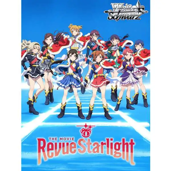 Weiss Schwarz Trading Card Game Revue Starlight The Movie Booster Box [16 Packs]