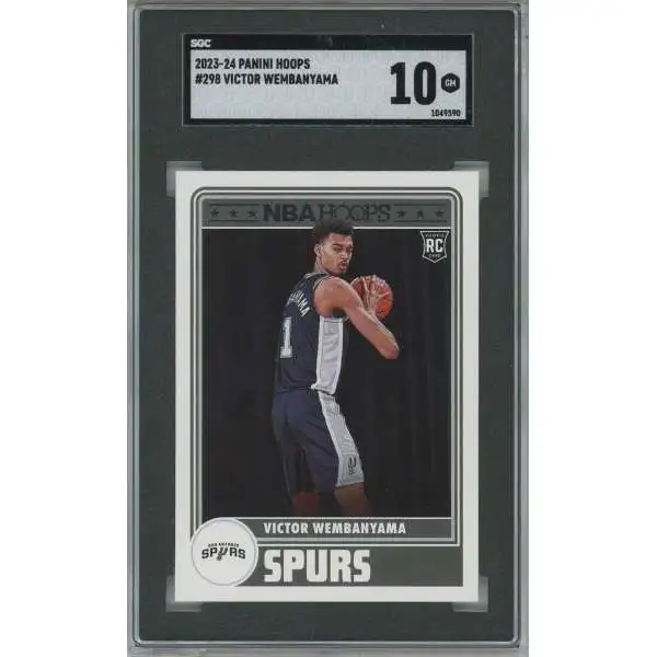 その他 2023-24 PANINI NBA HOOPS Wembanyama SSP Victor Wembanyama 2023-24 Panini Hoops Premium Stock Rising