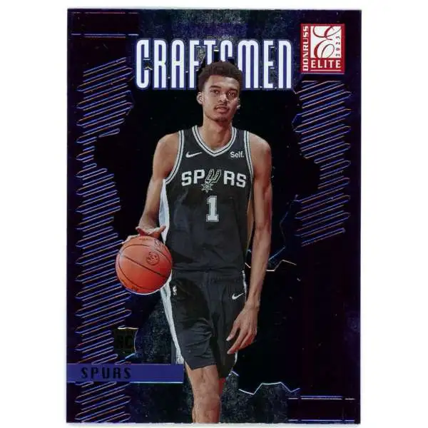 NBA San Antonio Spurs 2023-24 Donruss Elite Craftsmen Victor Wembanyama #17 [Rookie]