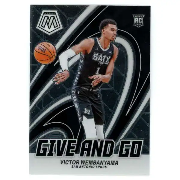 NBA 2023-24 Panini Mosaic Give and Go Victor Wembanyama #12 [Rookie]