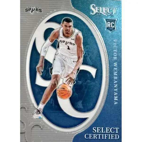 NBA San Antonio Spurs 2023-24 Panini Select Select Certified Victor Wembanyama #3 [Rookie]
