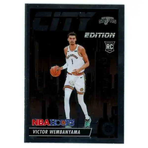 NBA San Antonio Spurs 2023-24 Panini Hoops City Edition Victor Wembanyama #25 [Rookie]