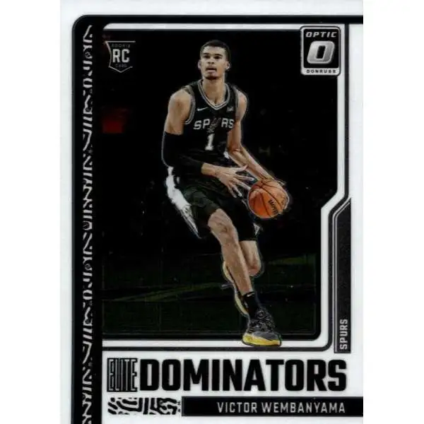 NBA San Antonio Spurs 2023-24 Panini Donruss Optic Elite Dominators Victor Wembanyama #18 [Rookie]