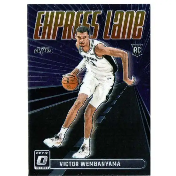 NBA San Antonio Spurs 2023-24 Panini Donruss Optic Express Lane Victor Wembanyama #8 [Rookie]