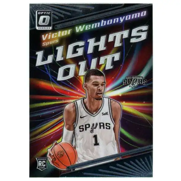 NBA San Antonio Spurs 2023-24 Panini Donruss Optic Lights Out Victor Wembanyama #4 [Rookie]