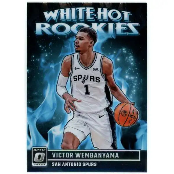 NBA San Antonio Spurs 2023-24 Panini Donruss Optic White Hot Rookies Victor Wembanyama #2 [Rookie]