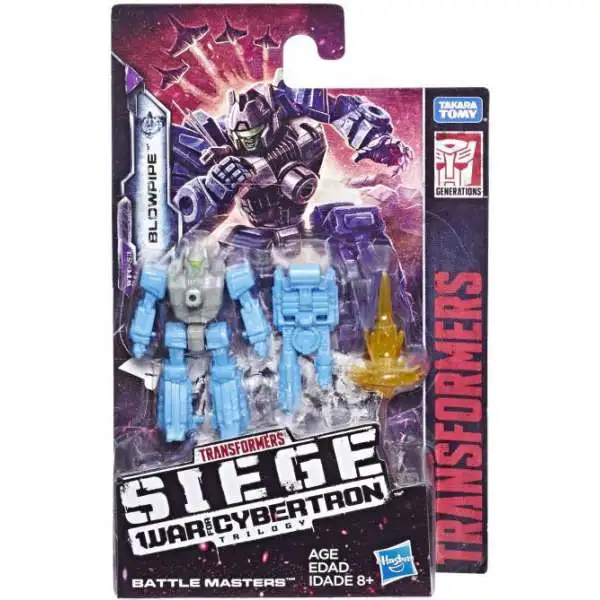 Transformers Generations Siege: War for Cybertron Blowpipe Battle Master Action Figure WFC-S3