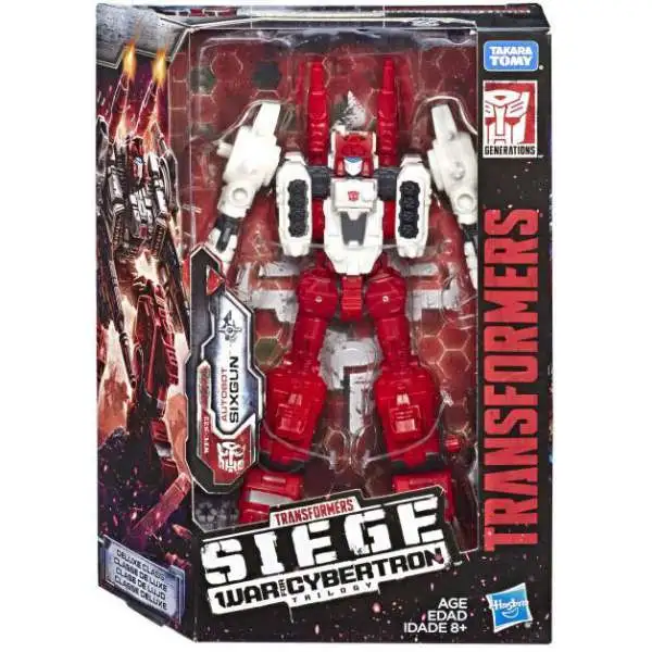 Transformers Generations Siege: War for Cybertron Six-Gun Deluxe Action Figure WFC-S22