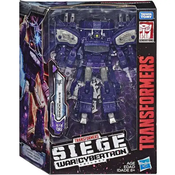 Transformers Generations Siege: War for Cybertron Shockwave Leader Action Figure WFC-S14