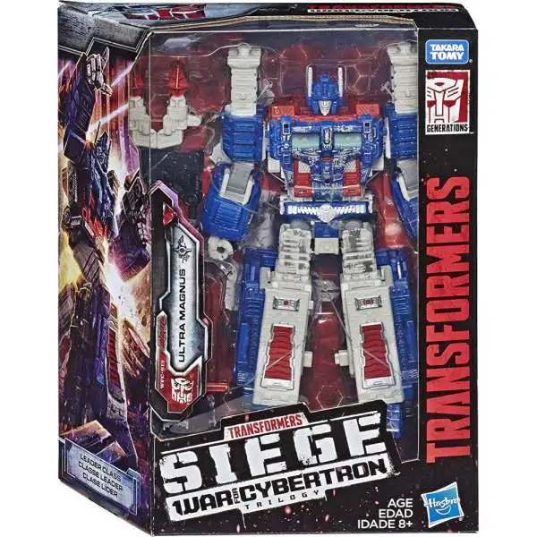 Transformers Generations Siege: War for Cybertron Trilogy Ultra Magnus Leader Action Figure WFC-S13