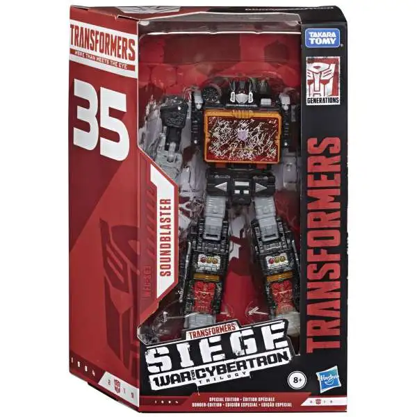 Transformers Siege War for Cybertron Megatron Action FIgure for sale online 35th Anniversary Edition 