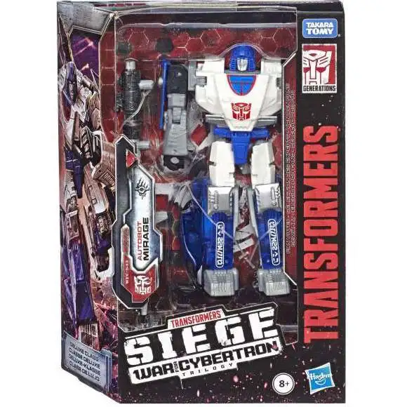 Transformers Generations Siege: War for Cybertron Trilogy Mirage Deluxe Action Figure WFC-S43